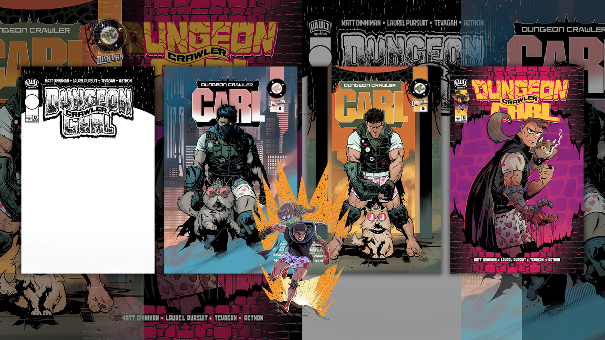 DUNGEON CRAWLER CARL - ABSOLUTE BATMAN HOMAGE - BRETT BEAN - SKETCH COVER- NATHAN GOODEN 