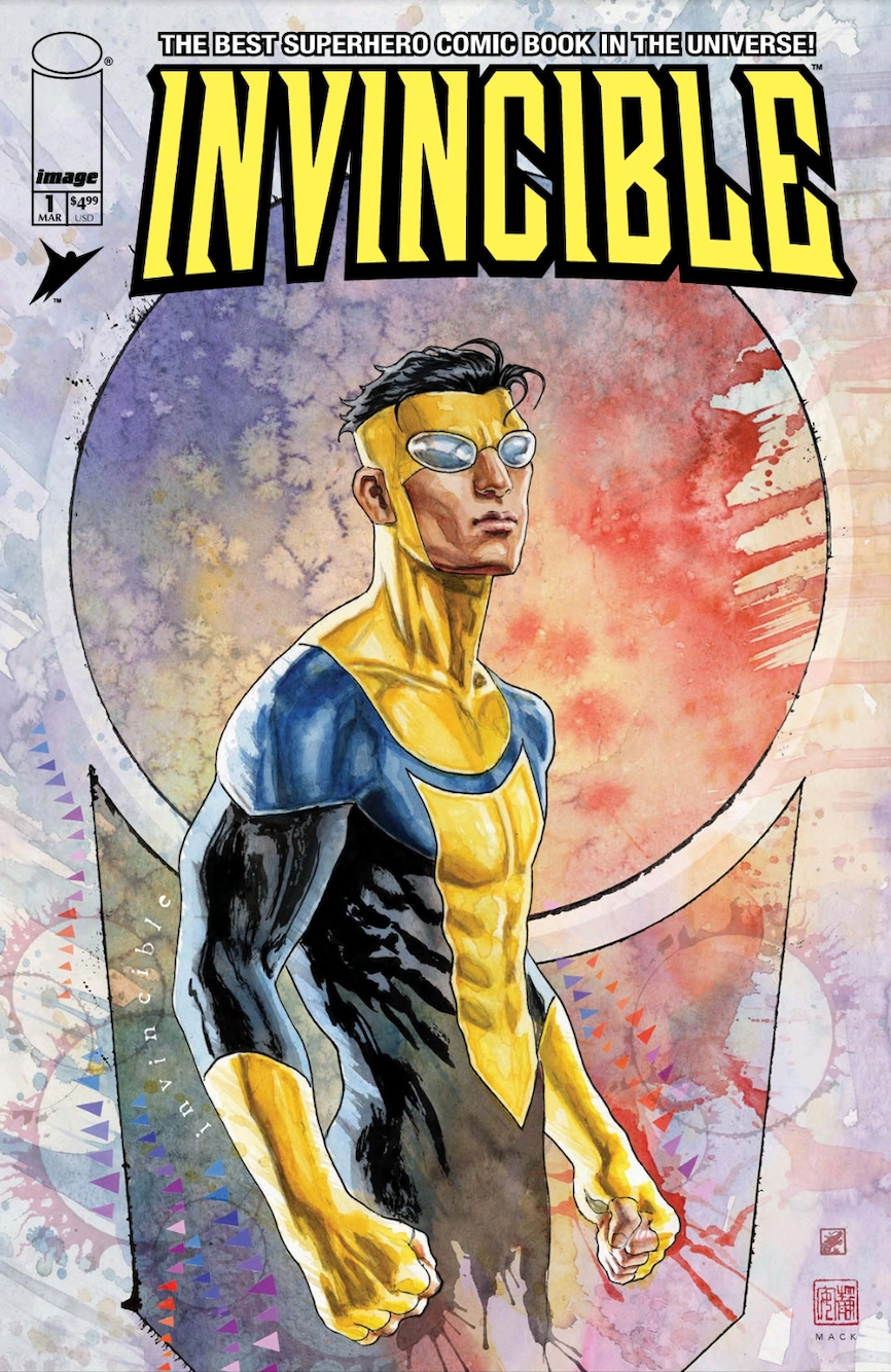 INVINCIBLE #1 FOIL DAVID MACK EXCLUSIVE DROP!! - Countdown Comics
