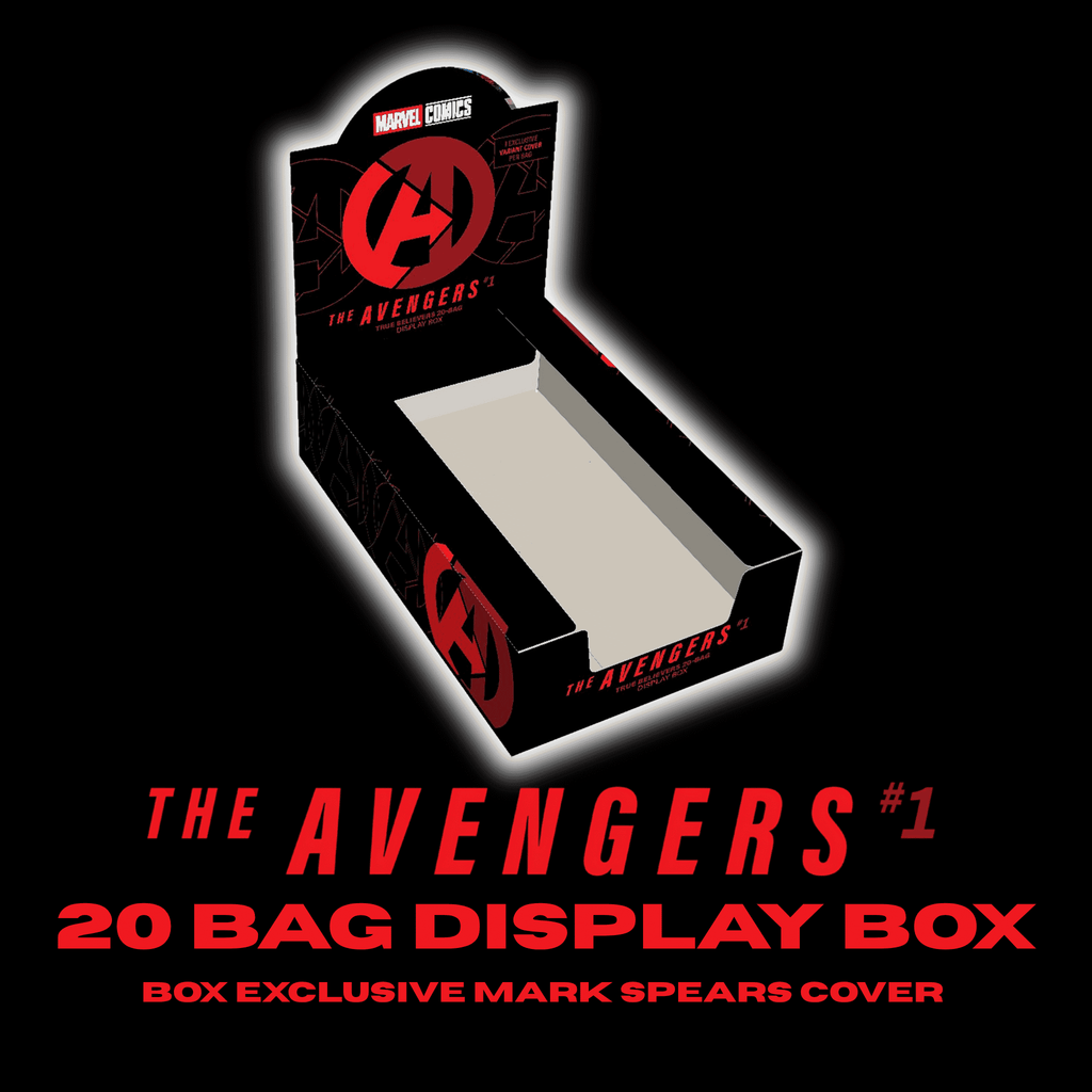 AVENGERS #1 TRUE BELIEVERS 20-BAG DISPLAY BOX