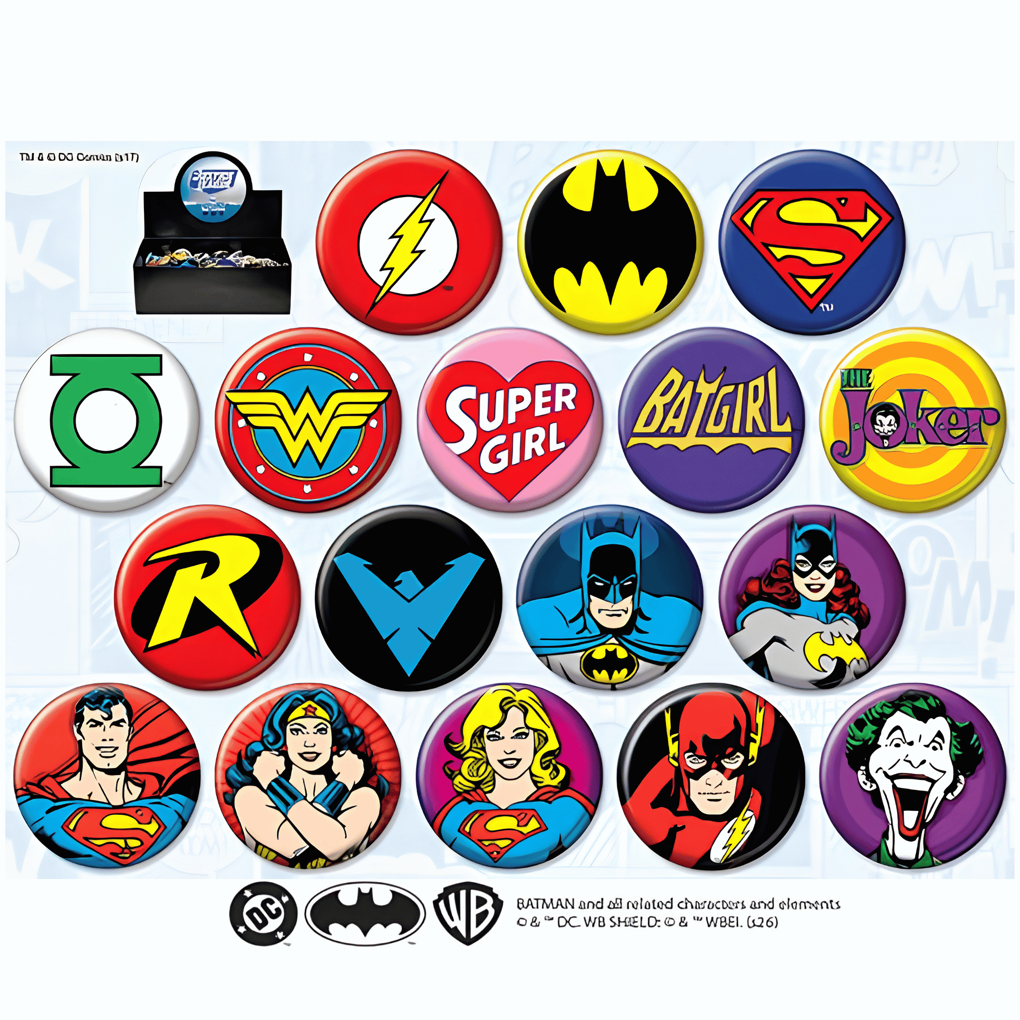 ATA-BOY DC BUTTON/MAGNET BUNDLES