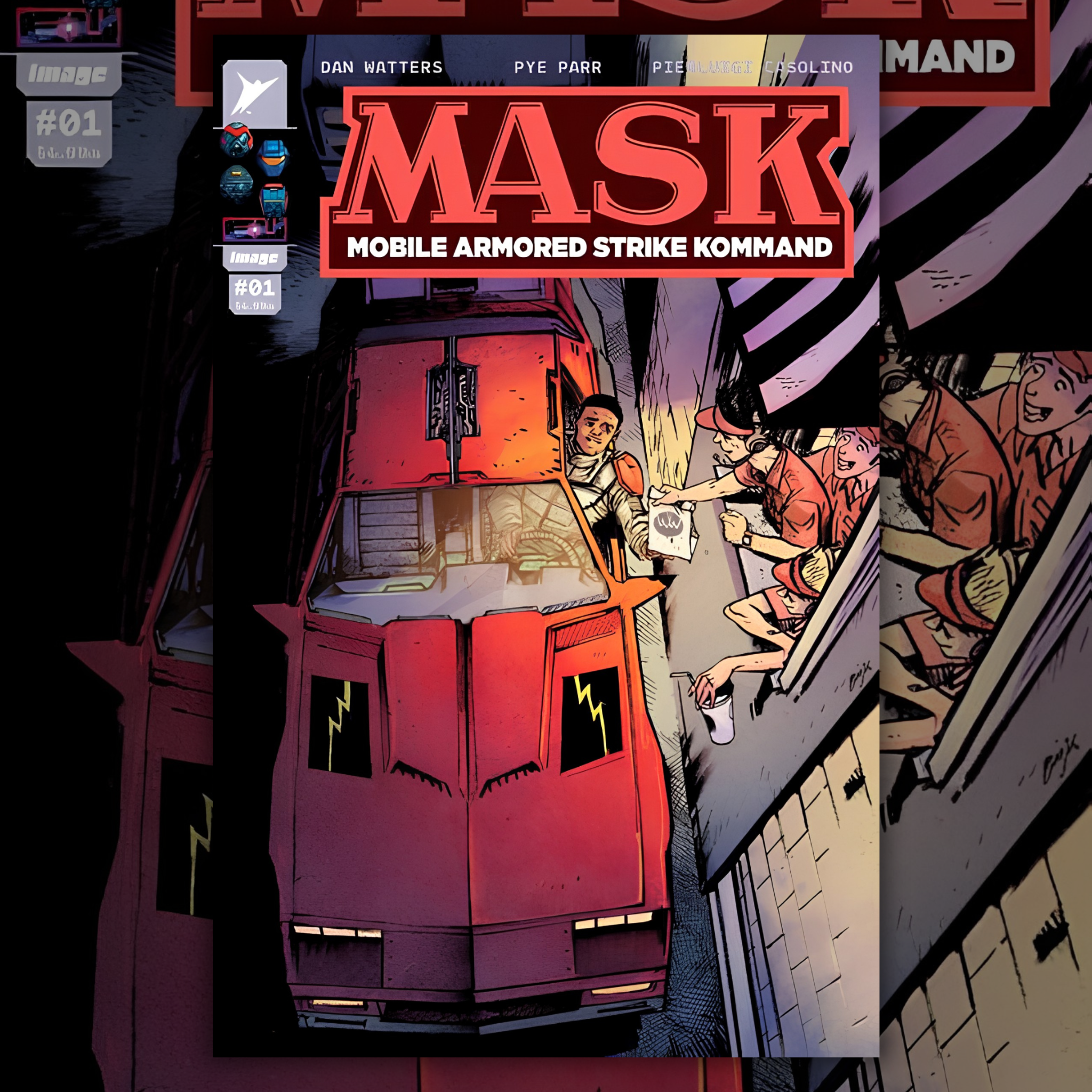 M.A.S.K. #1 1:500 INCENTIVE DANIEL WARREN JOHNSON & MIKE SPICER