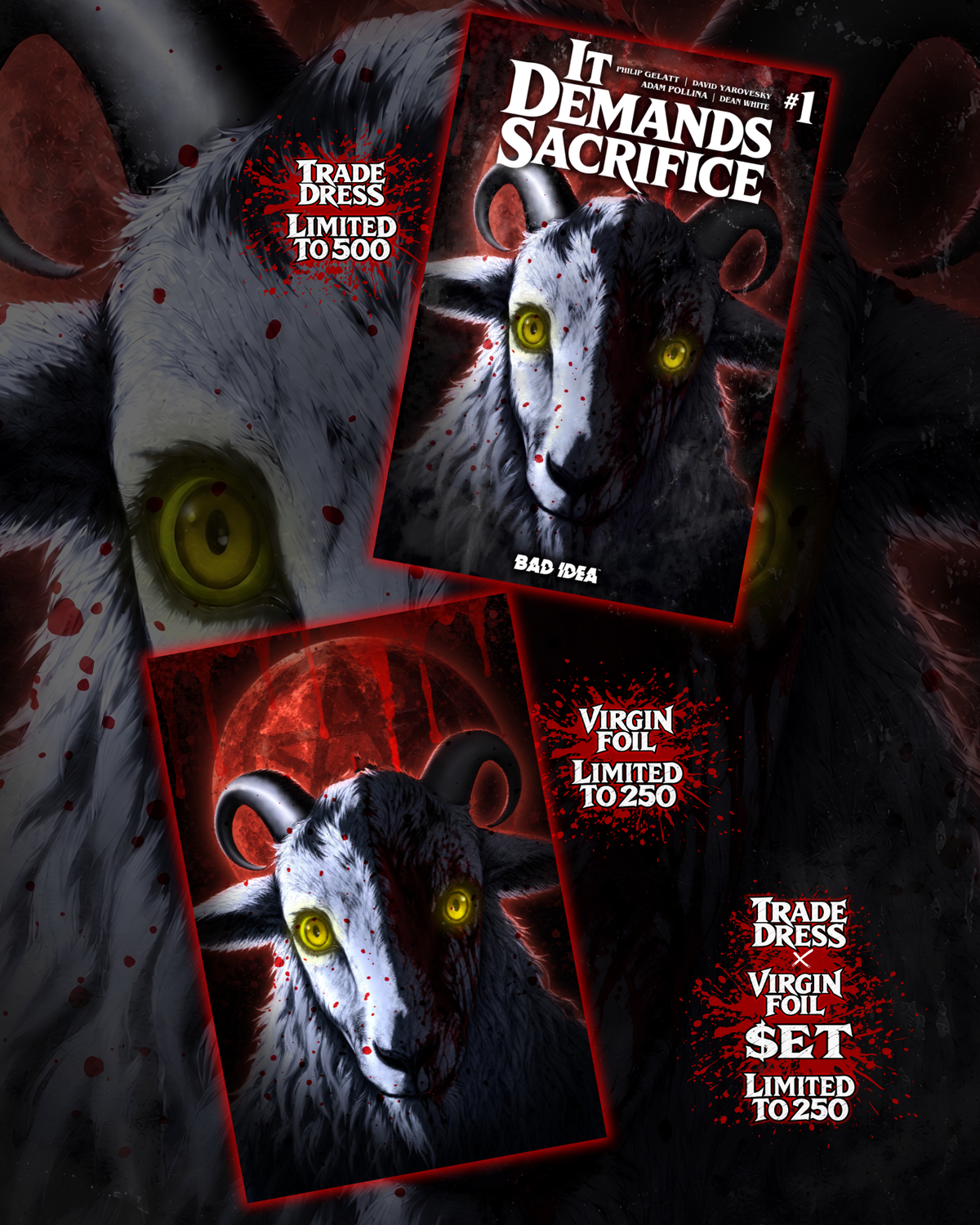 IT DEMANDS SACRIFICE #1 EXCLUSIVE