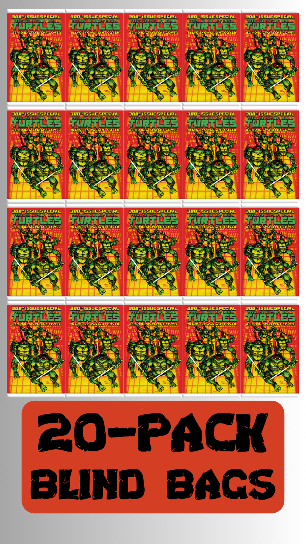 Teenage Mutant Ninja Turtles #20: 300th Issue Special Variant (20-PACK BLIND BAG BUNDLE)