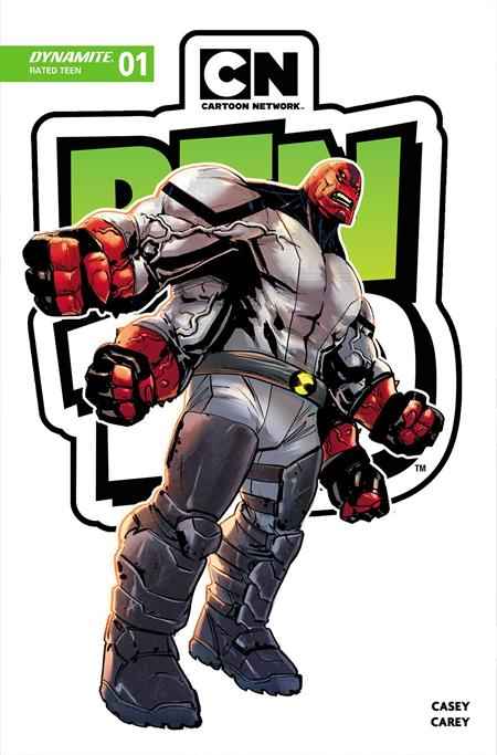BEN 10 #1 2ND PRINT CVR A ROBERT CAREY.