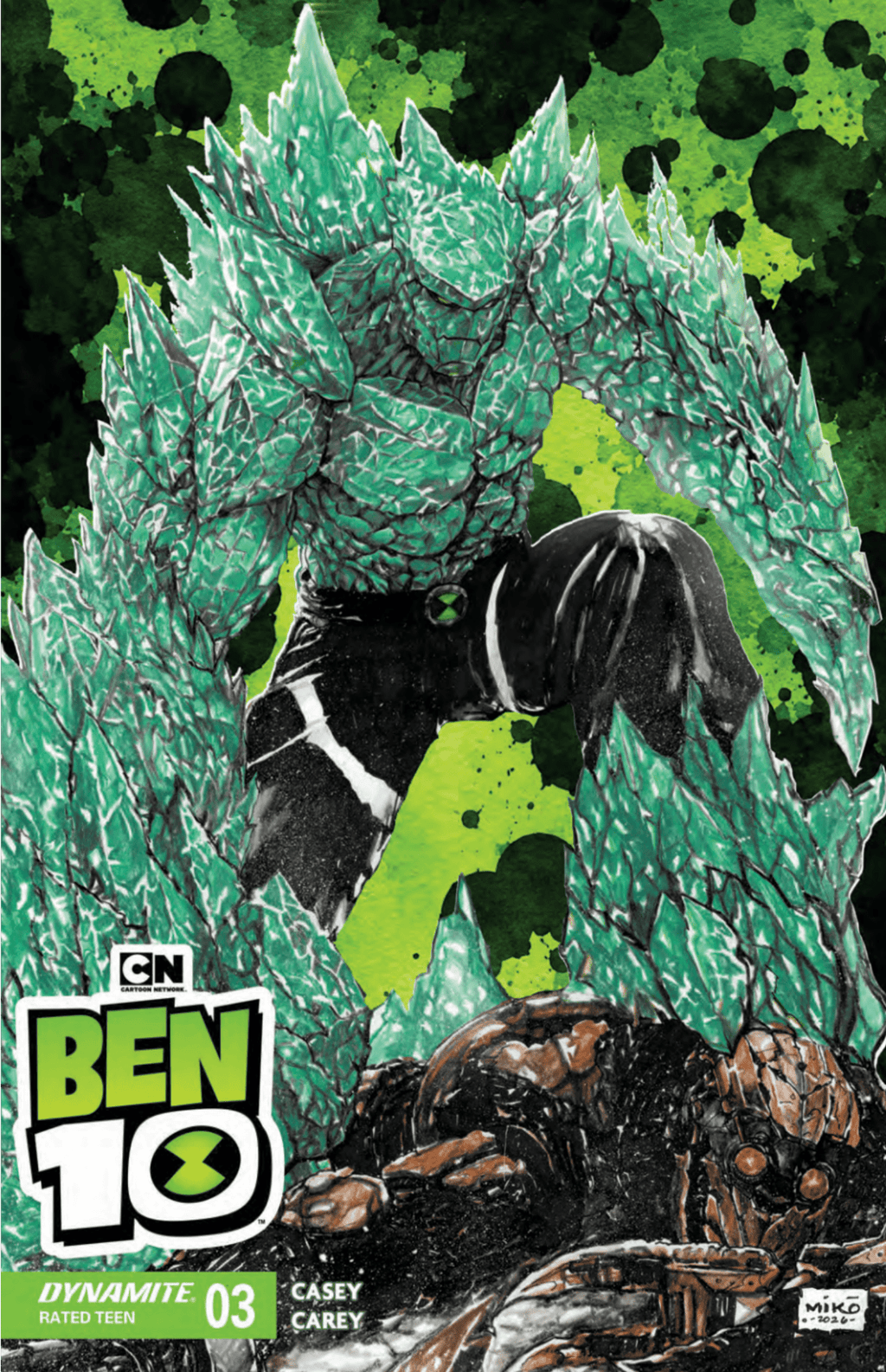 BEN 10 3 DIAMONDHEAD EXCLUSIVE VARIANT - Countdown Comics