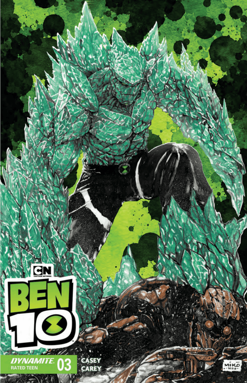 BEN 10 3 DIAMONDHEAD EXCLUSIVE VARIANT - Countdown Comics