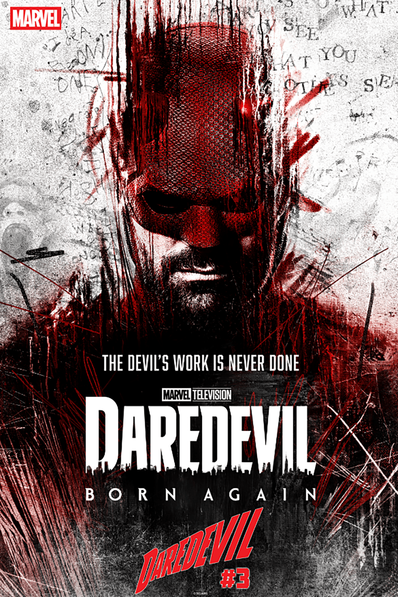 DAREDEVIL #3 MARVEL TELEVISION VARIANT.