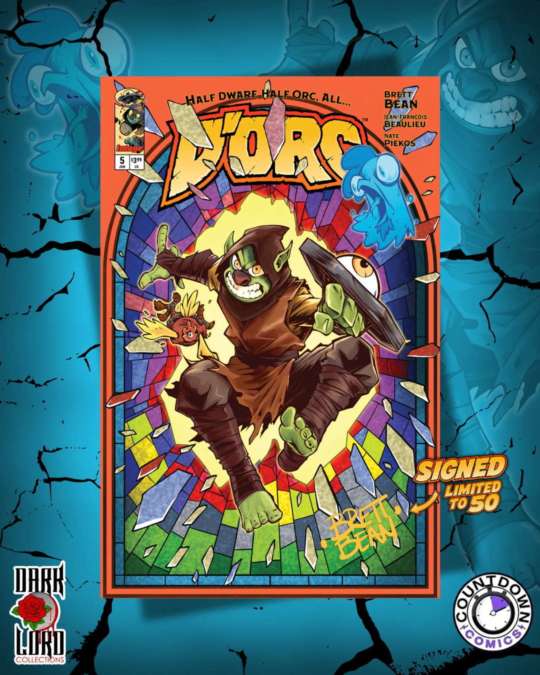 D’ORC #5 TRADE DRESS FOIL EXCLUSIVE BY KICKSTRADOMIS LIMITED TO 400.