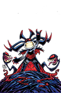 QUEEN IN BLACK #1 1:100 SKOTTIE YOUNG VIRGIN VARIANT.