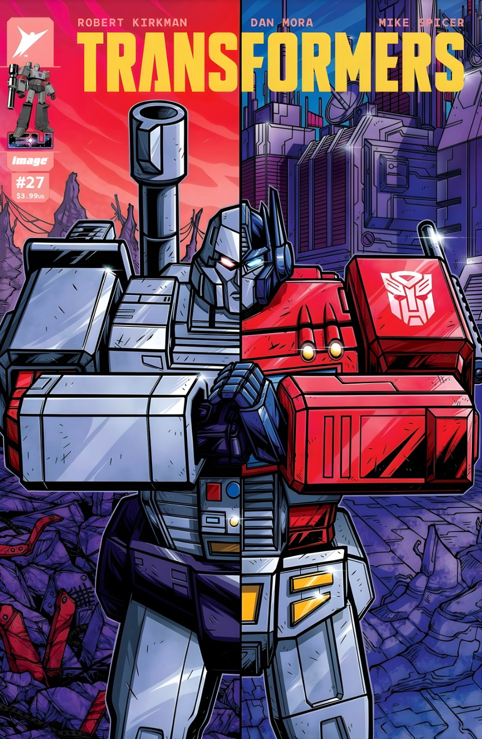 TRANSFORMERS #27 EXCLUSIVE FOIL BY KICKSTRADOMIS