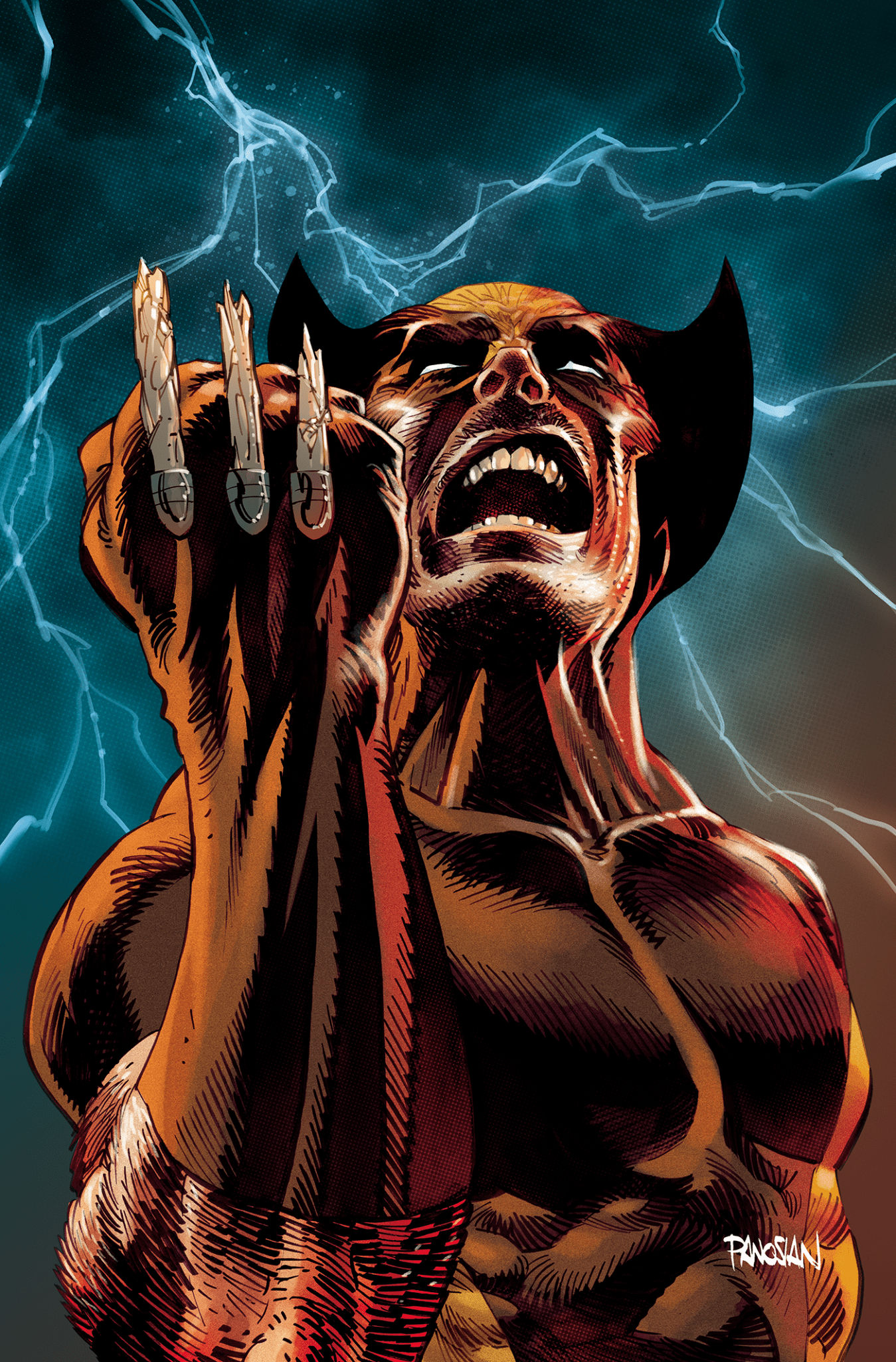 WOLVERINE #22 DAN PANOSIAN 1:100 VIRGIN VARIANT.